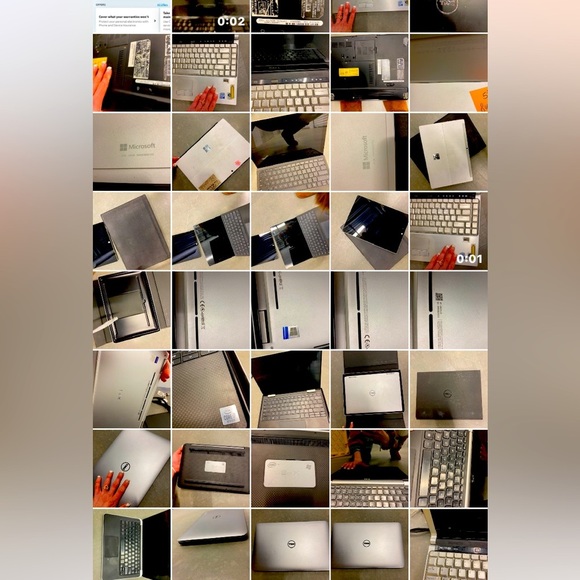 Pristine condition laptops